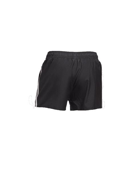 Adidas 3 Stripes CLX Swim Shorts Black Men ADIDAS SWIMWEAR | Swimwear | HT4367-